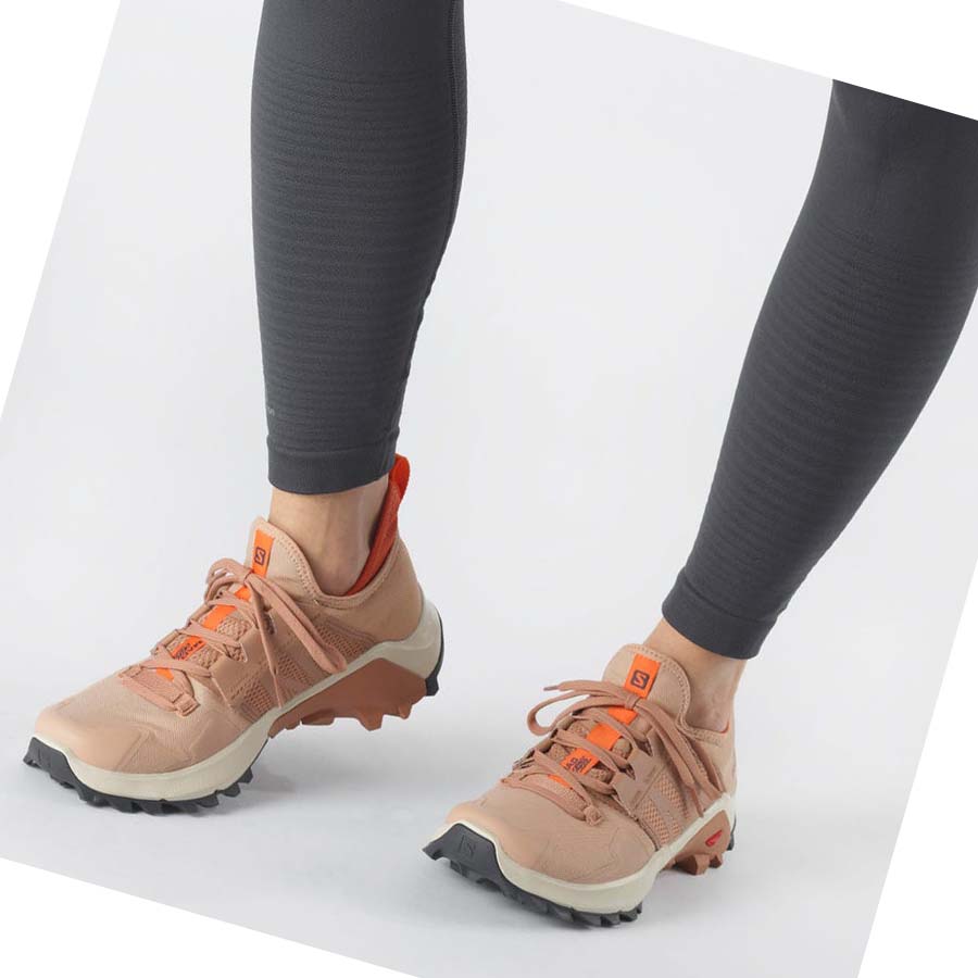 Tenis Para Trail Running Salomon MADCROSS Mujer Marrom | MX 2756NWY